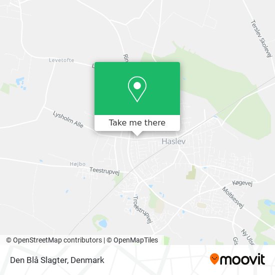 Den Blå Slagter map