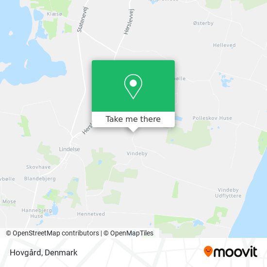 Hovgård map