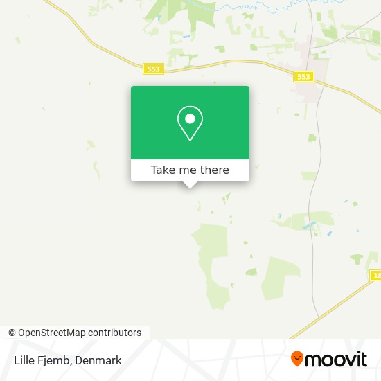 Lille Fjemb map