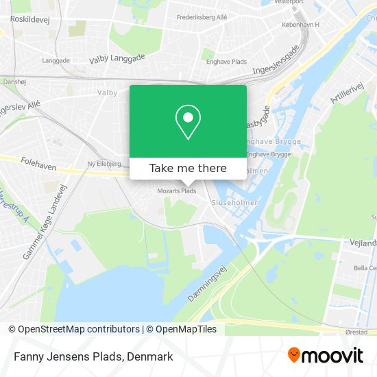 Fanny Jensens Plads map