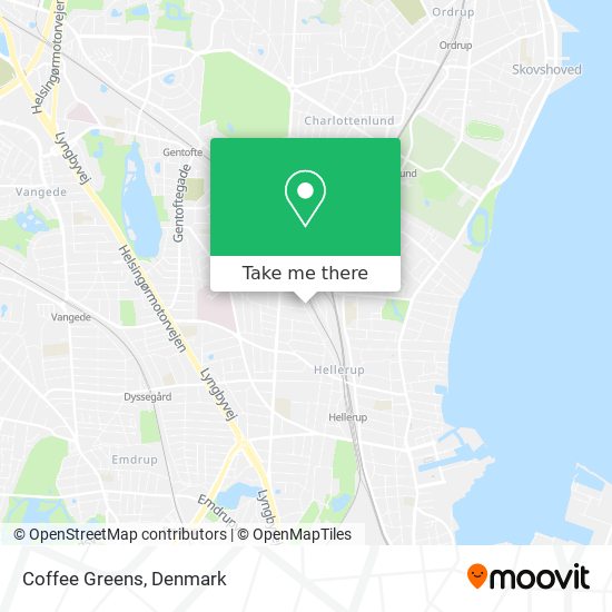 Coffee Greens map