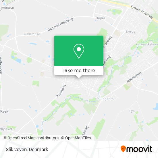 Slikræven map