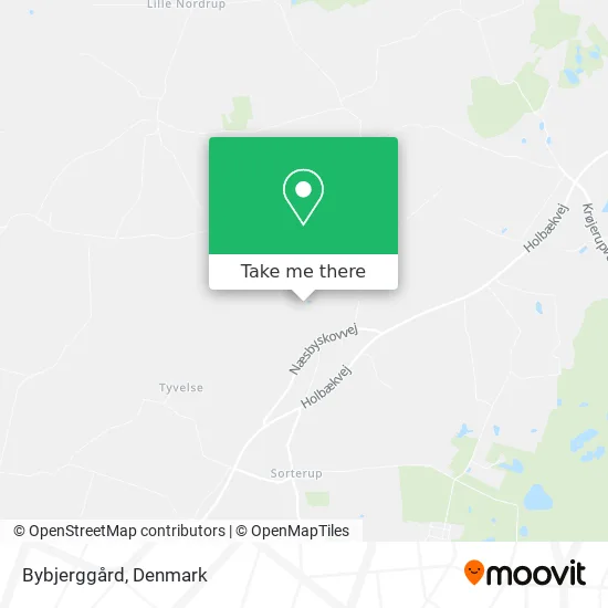 Bybjerggård map
