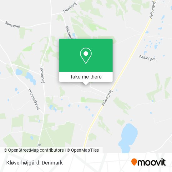 Kløverhøjgård map