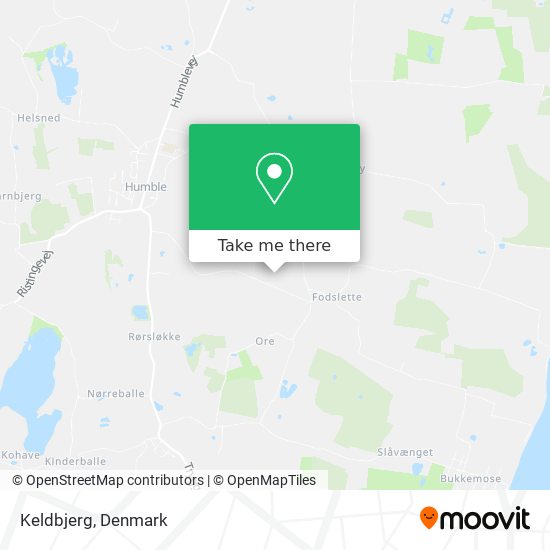 Keldbjerg map