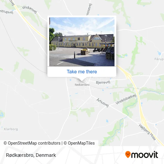 Rødkærsbro map