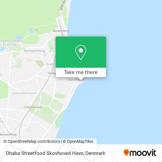 Dhaba Streetfood Skovhoved Havn map