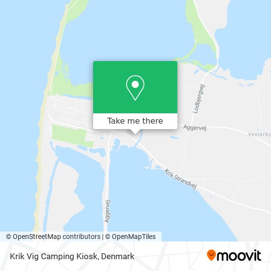 Krik Vig Camping Kiosk map