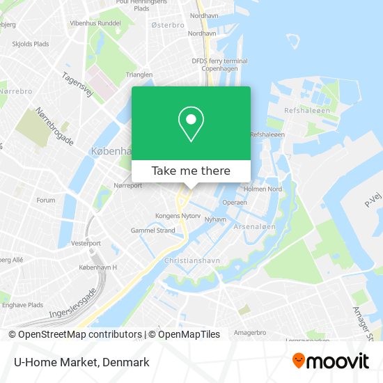 U-Home Market map