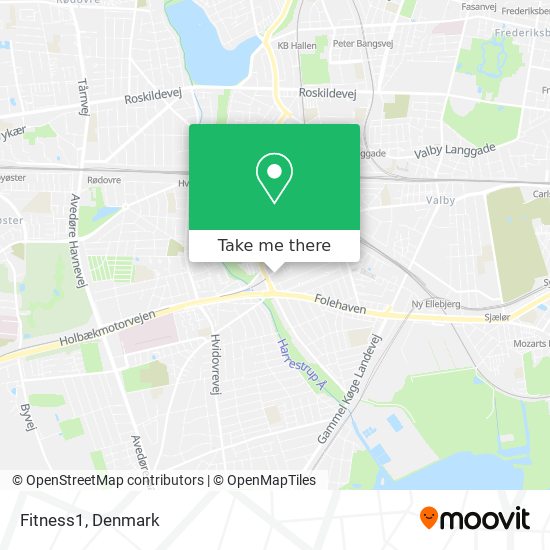 Fitness1 map