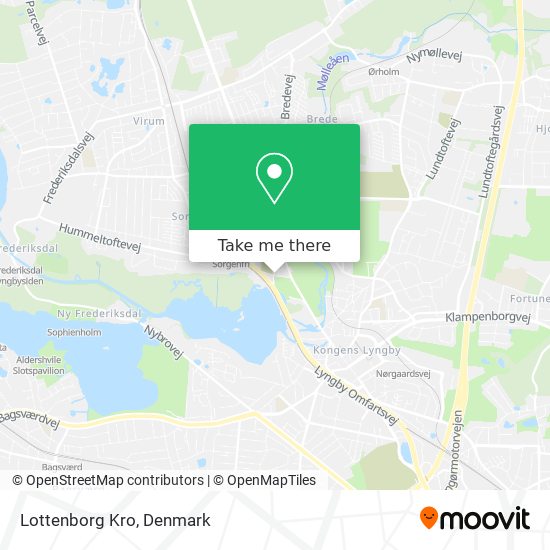 Lottenborg Kro map