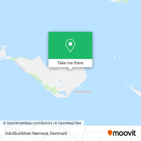 Gårdbutikken Nørresø map