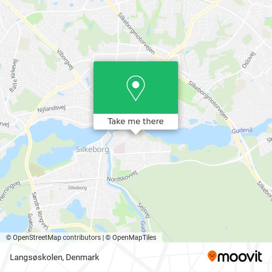 Langsøskolen map