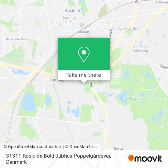 31311 Roskilde Boldklubhus Poppelgårdsvej map