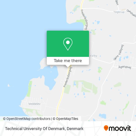 Technical University Of Denmark map