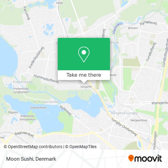 Moon Sushi map