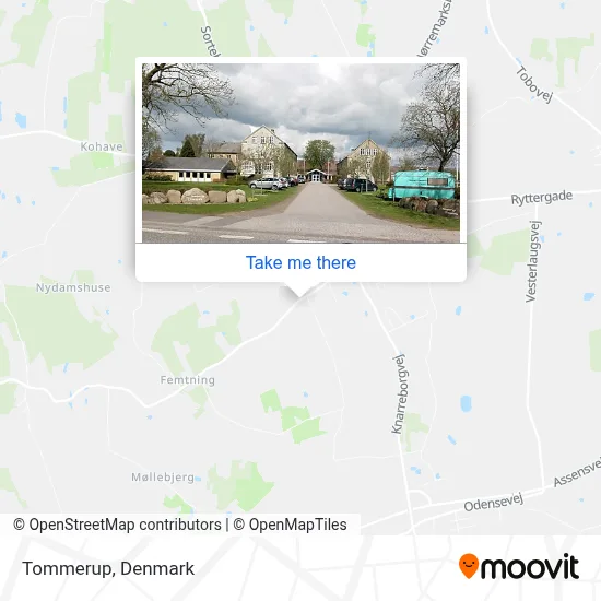 Tommerup map