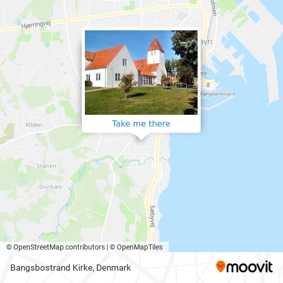 Bangsbostrand Kirke map