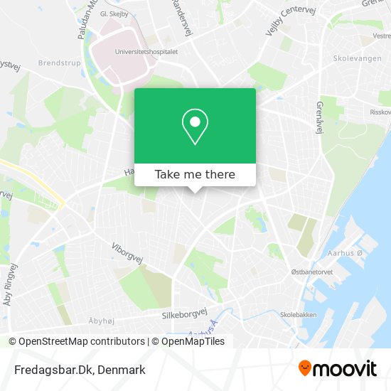 Fredagsbar.Dk map