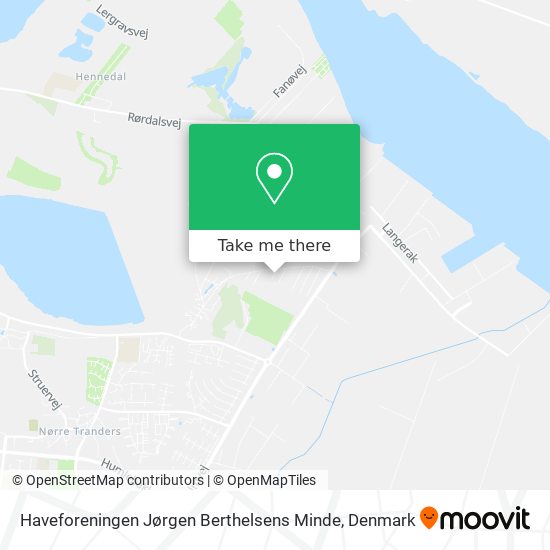 Haveforeningen Jørgen Berthelsens Minde map