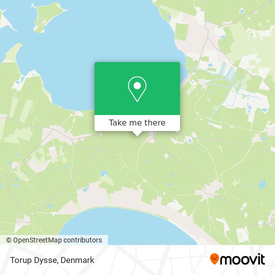 Torup Dysse map