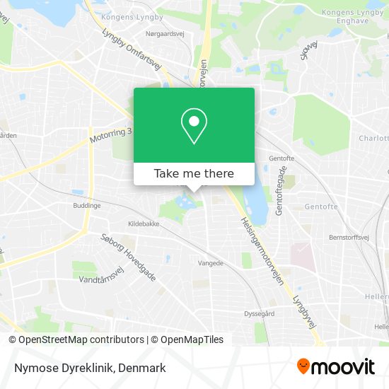 Nymose Dyreklinik map