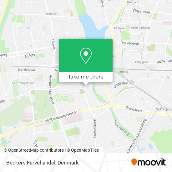 Beckers Farvehandel map