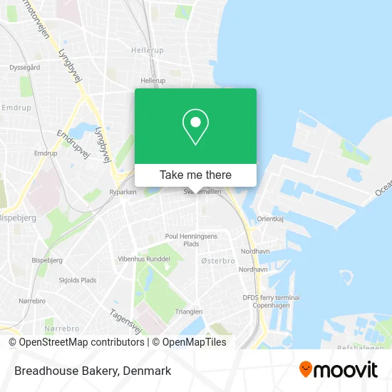Breadhouse Bakery map