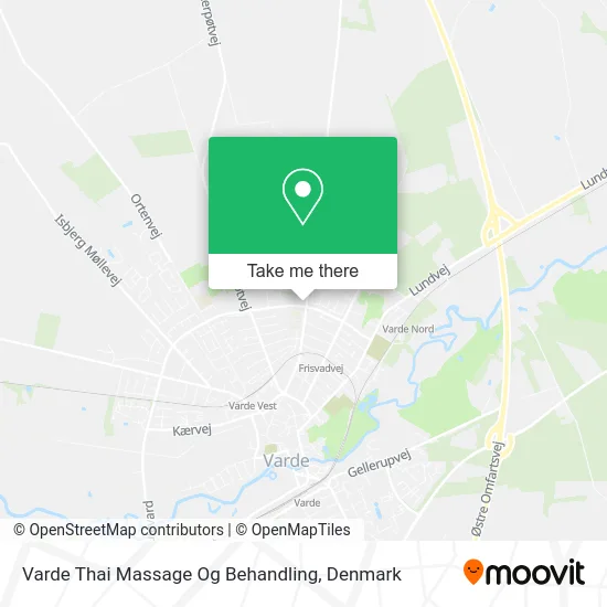 Varde Thai Massage Og Behandling map