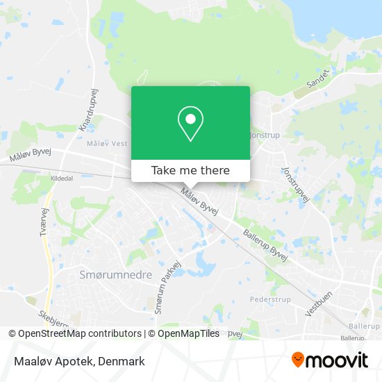 Maaløv Apotek map