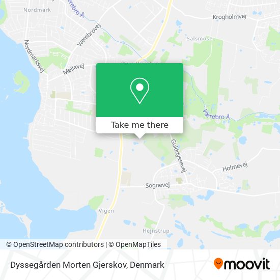 Dyssegården Morten Gjerskov map