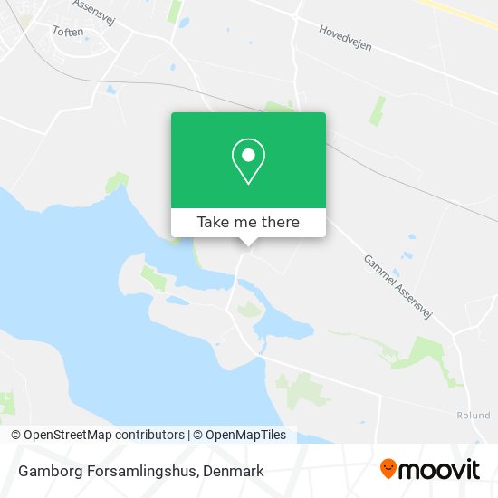 Gamborg Forsamlingshus map