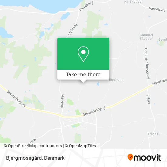 Bjergmosegård map