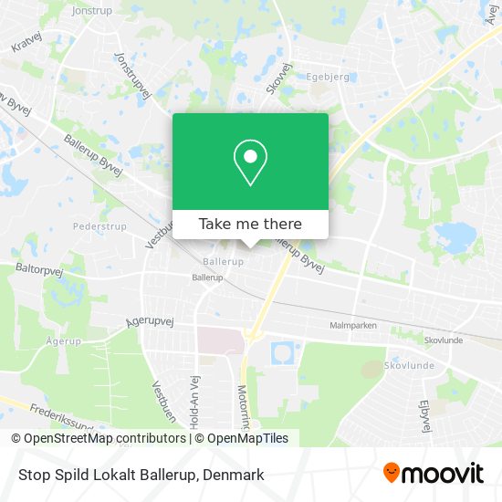 Stop Spild Lokalt Ballerup map