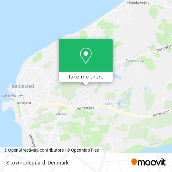 Skovmodegaard map