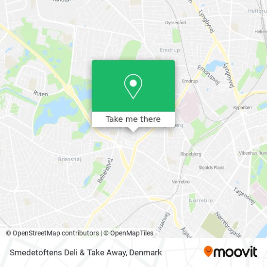 Smedetoftens Deli & Take Away map