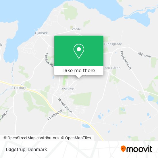 Løgstrup map