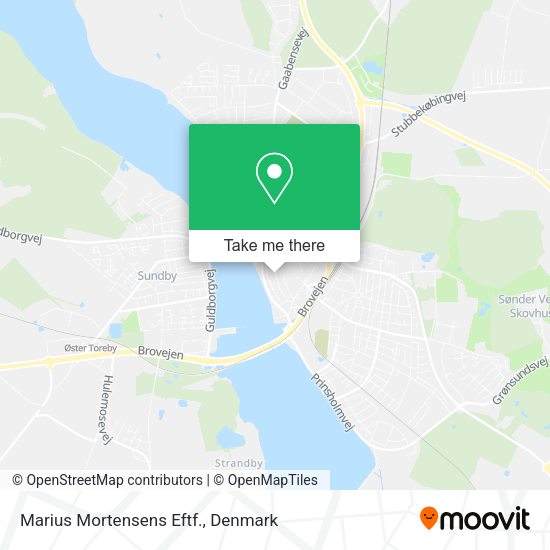 Marius Mortensens Eftf. map