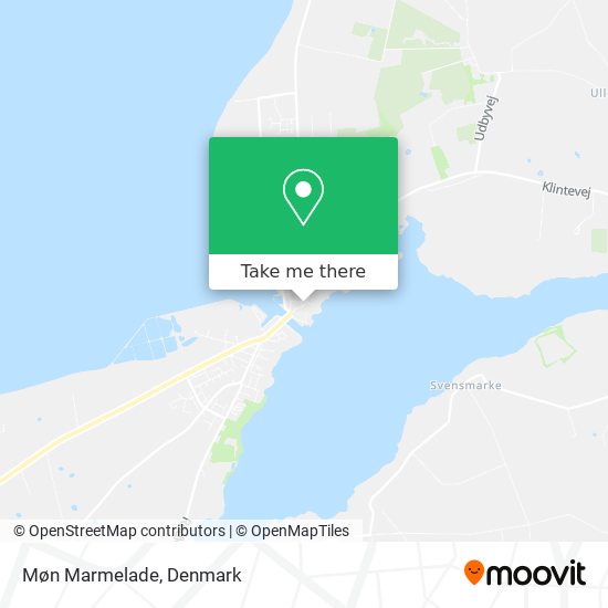 Møn Marmelade map