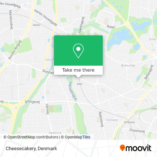 Cheesecakery map