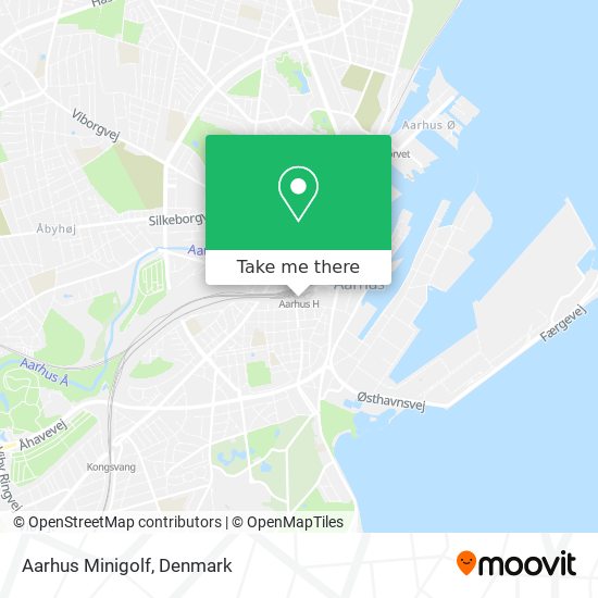 Aarhus Minigolf map