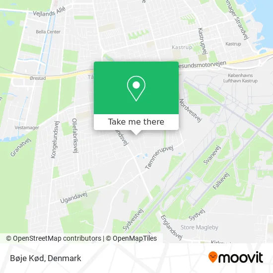 Bøje Kød map