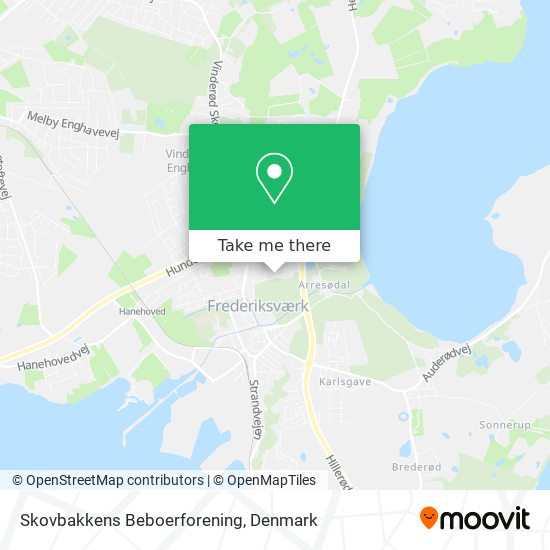 Skovbakkens Beboerforening map