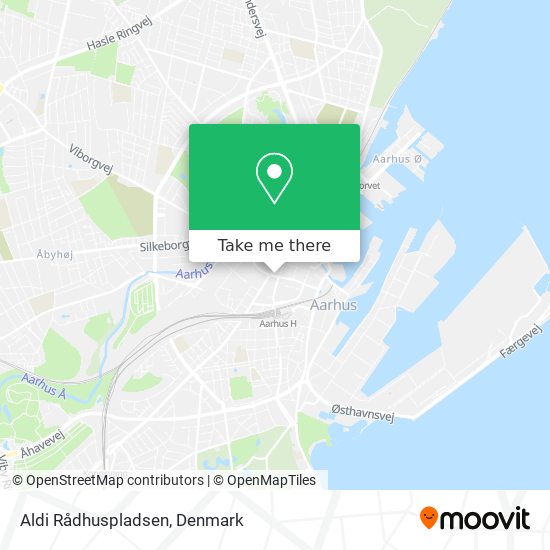 Aldi Rådhuspladsen map