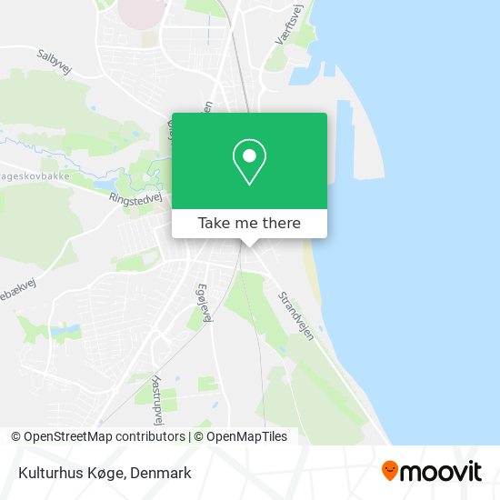 Kulturhus Køge map