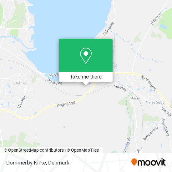 Dommerby Kirke map