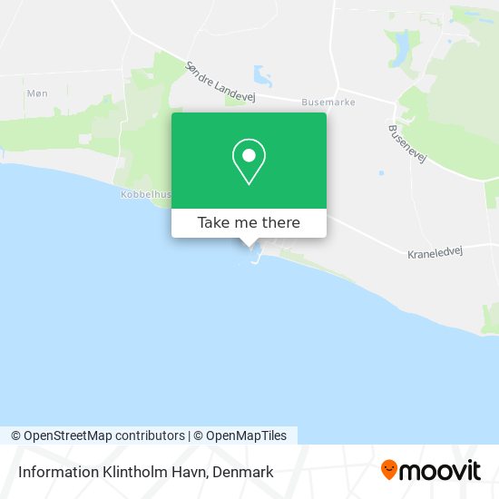 Information Klintholm Havn map