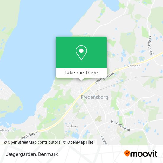 Jægergården map