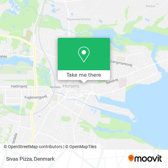 Sivas Pizza map