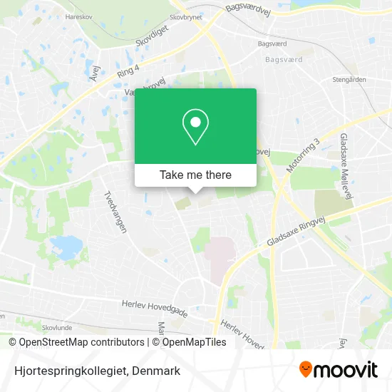 Hjortespringkollegiet map
